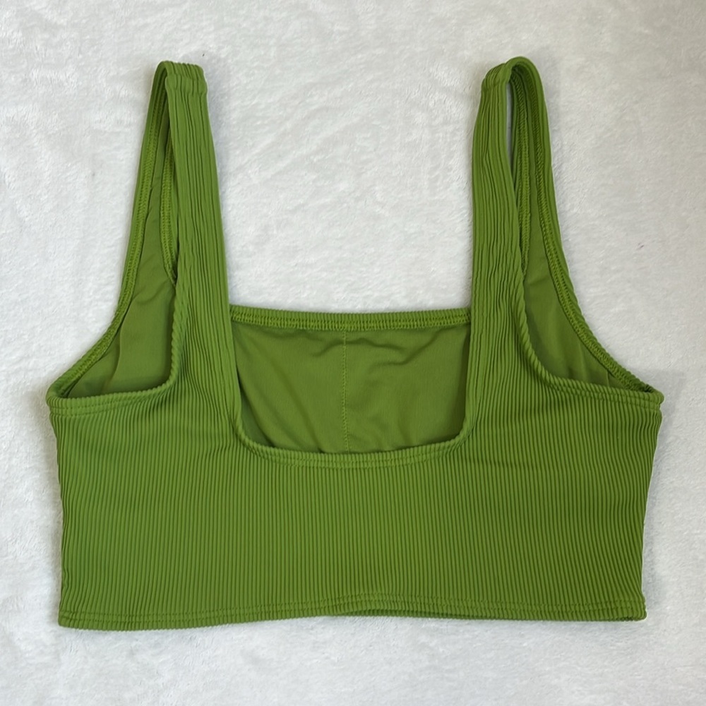 Aerie Women’s Ribbed Cropped Tank Top with Lining Size XS - Picture 2 of 6